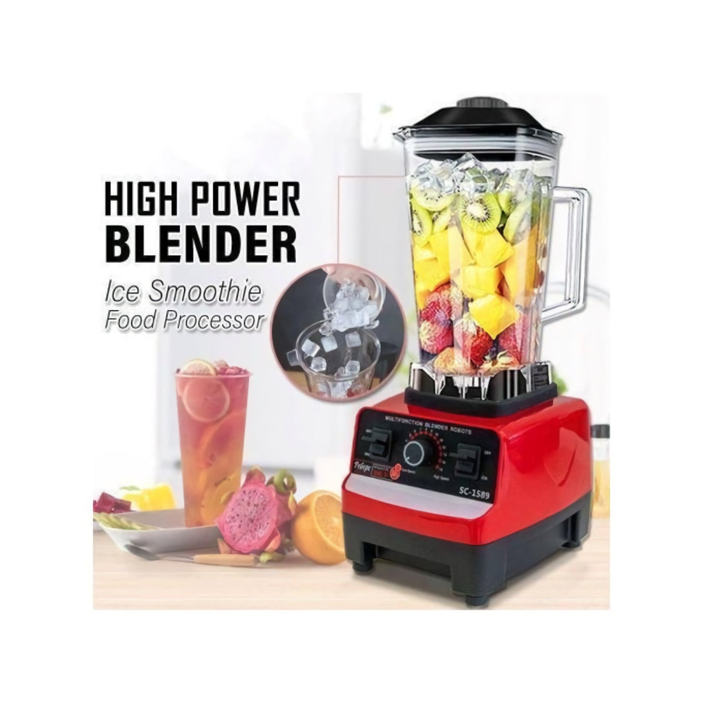 Blender Ultra Puissant 2L ® (Stock Limité)⭐⭐⭐⭐⭐