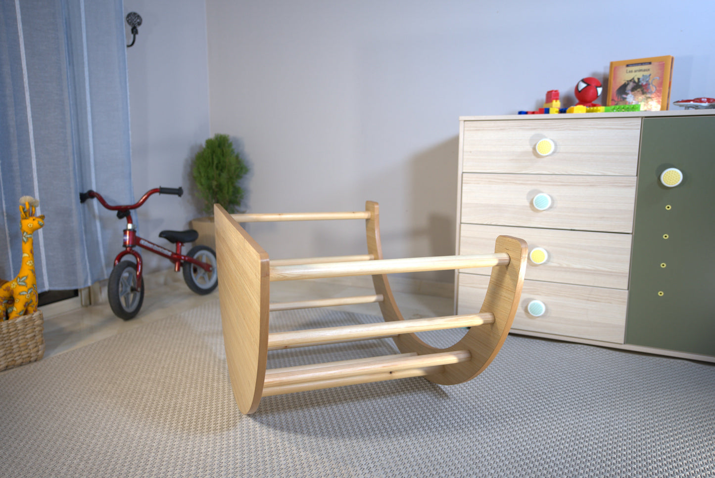 Wooden Rocking Chair for Kids