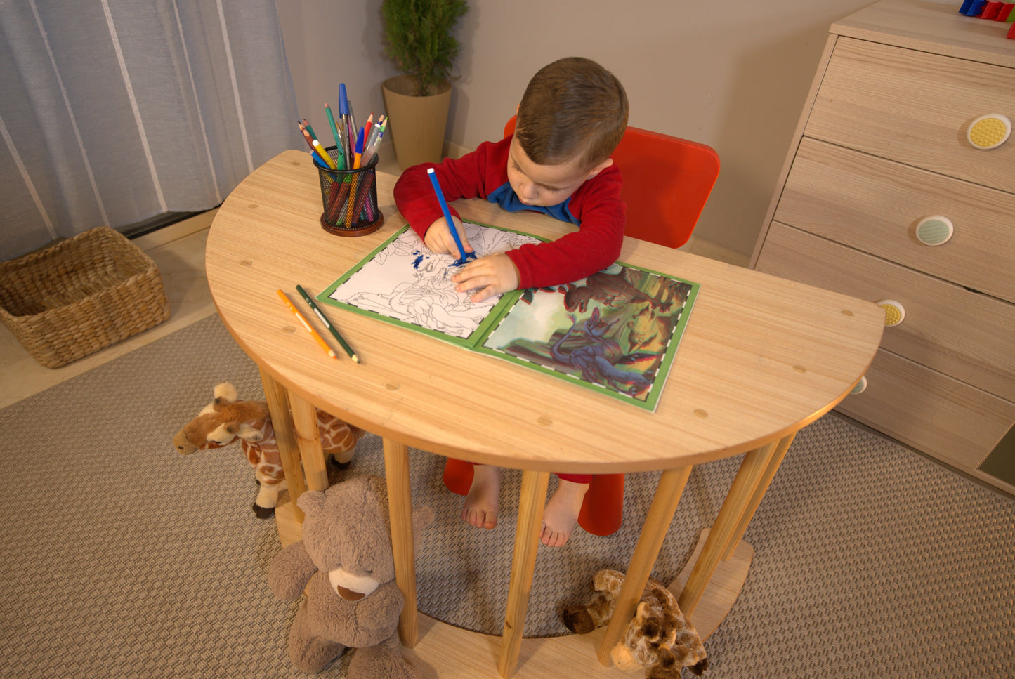 Wooden Rocking Chair for Kids