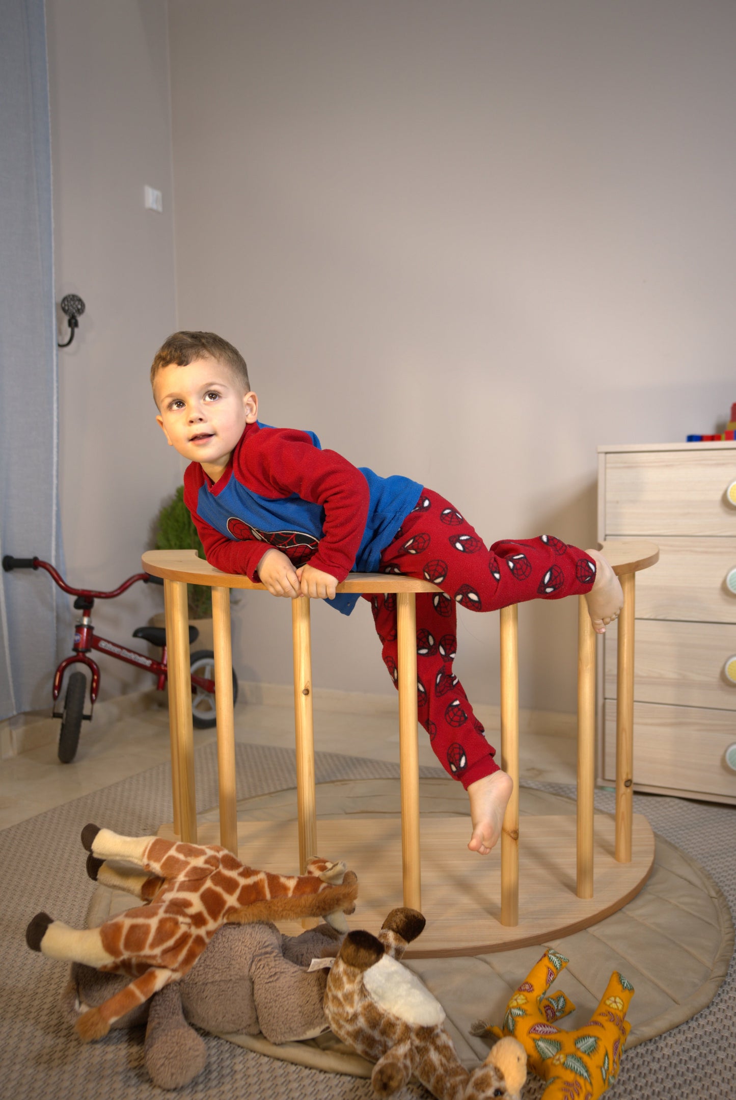 Wooden Rocking Chair for Kids