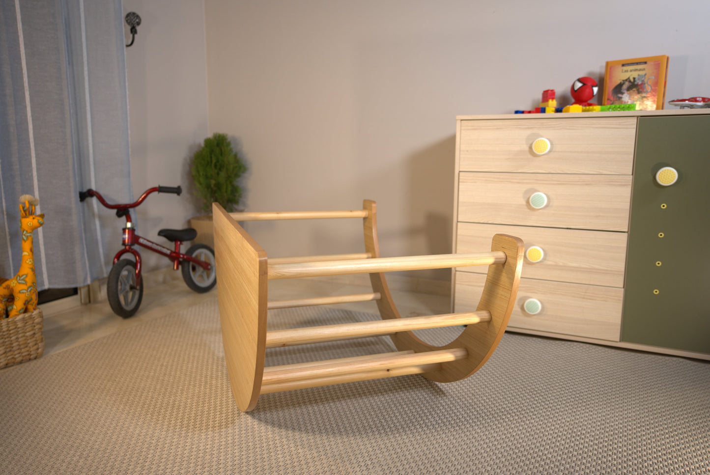 Wooden Rocking Chair for Kids