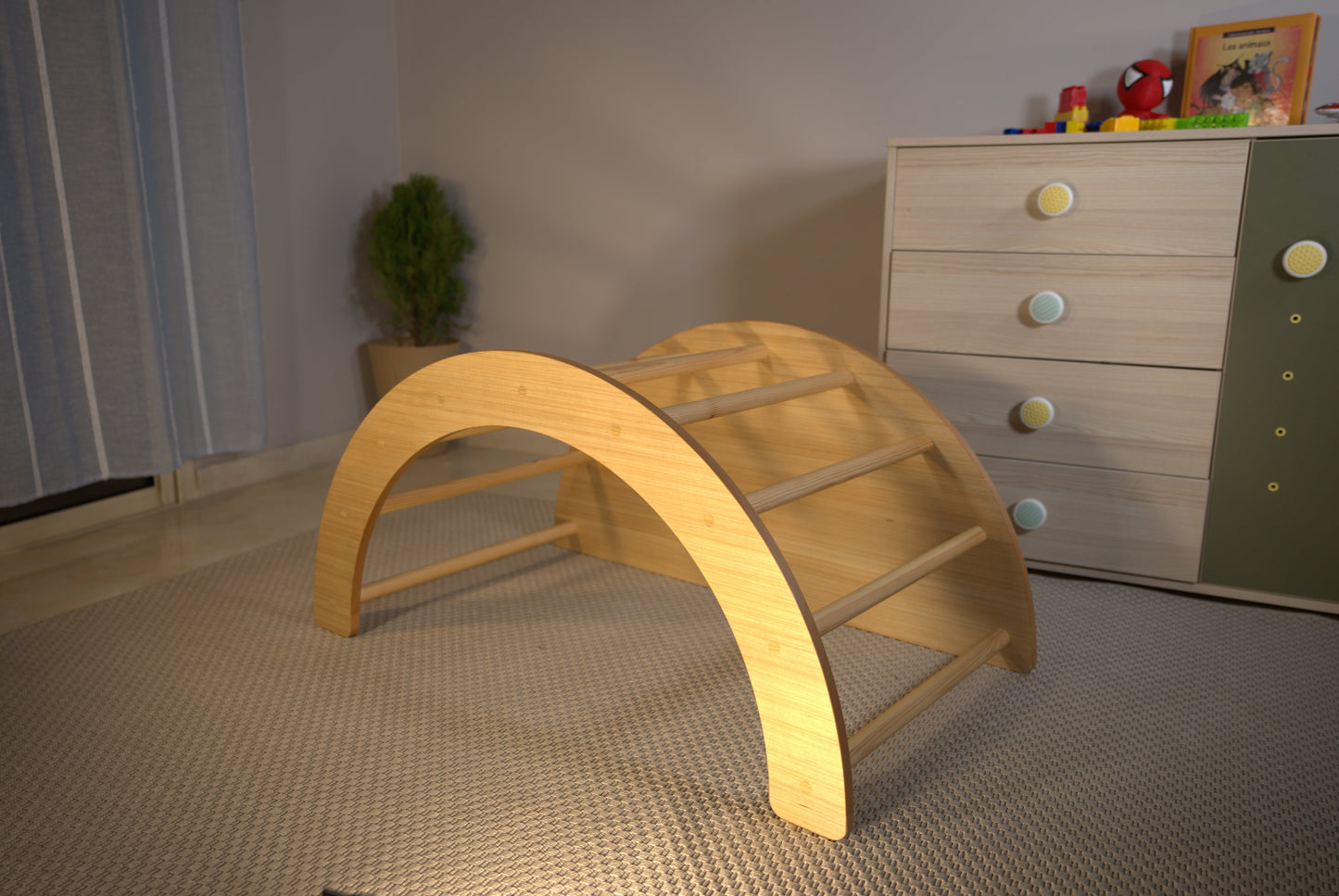 Wooden Rocking Chair for Kids