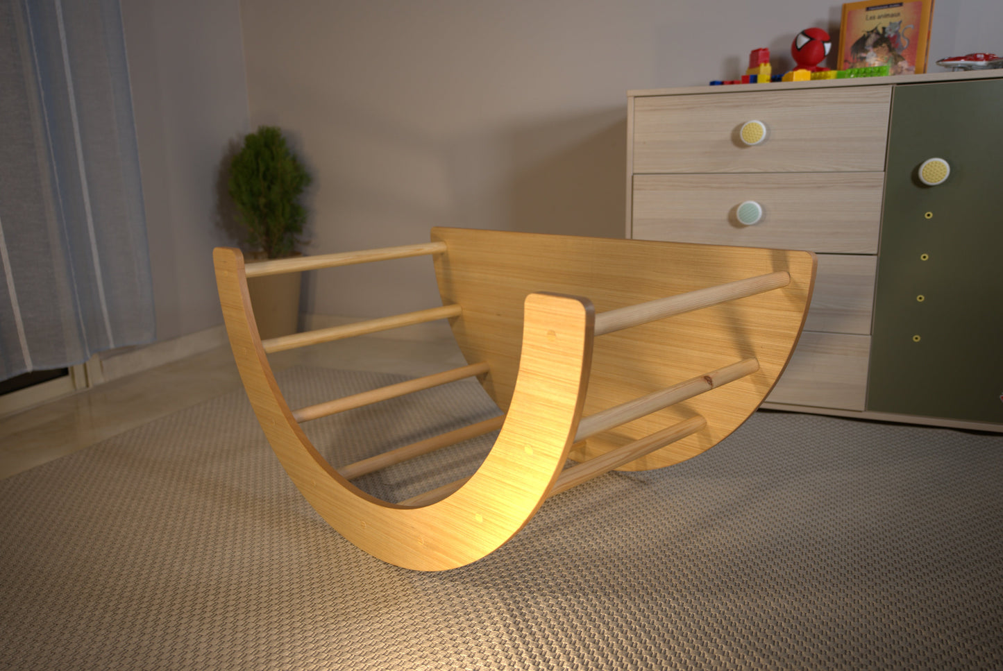 Wooden Rocking Chair for Kids
