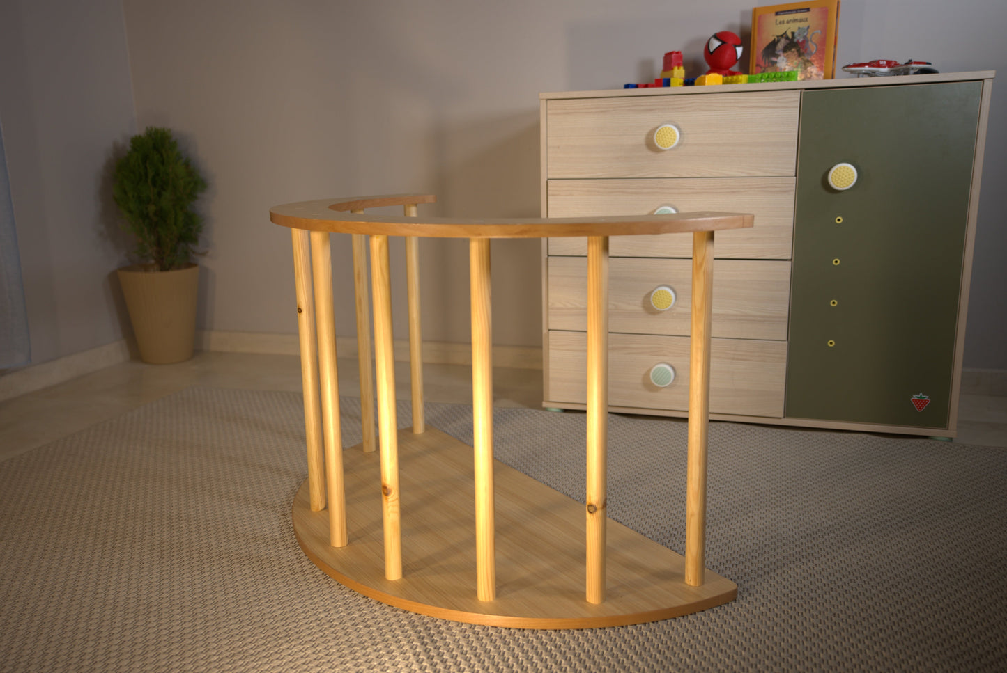 Wooden Rocking Chair for Kids