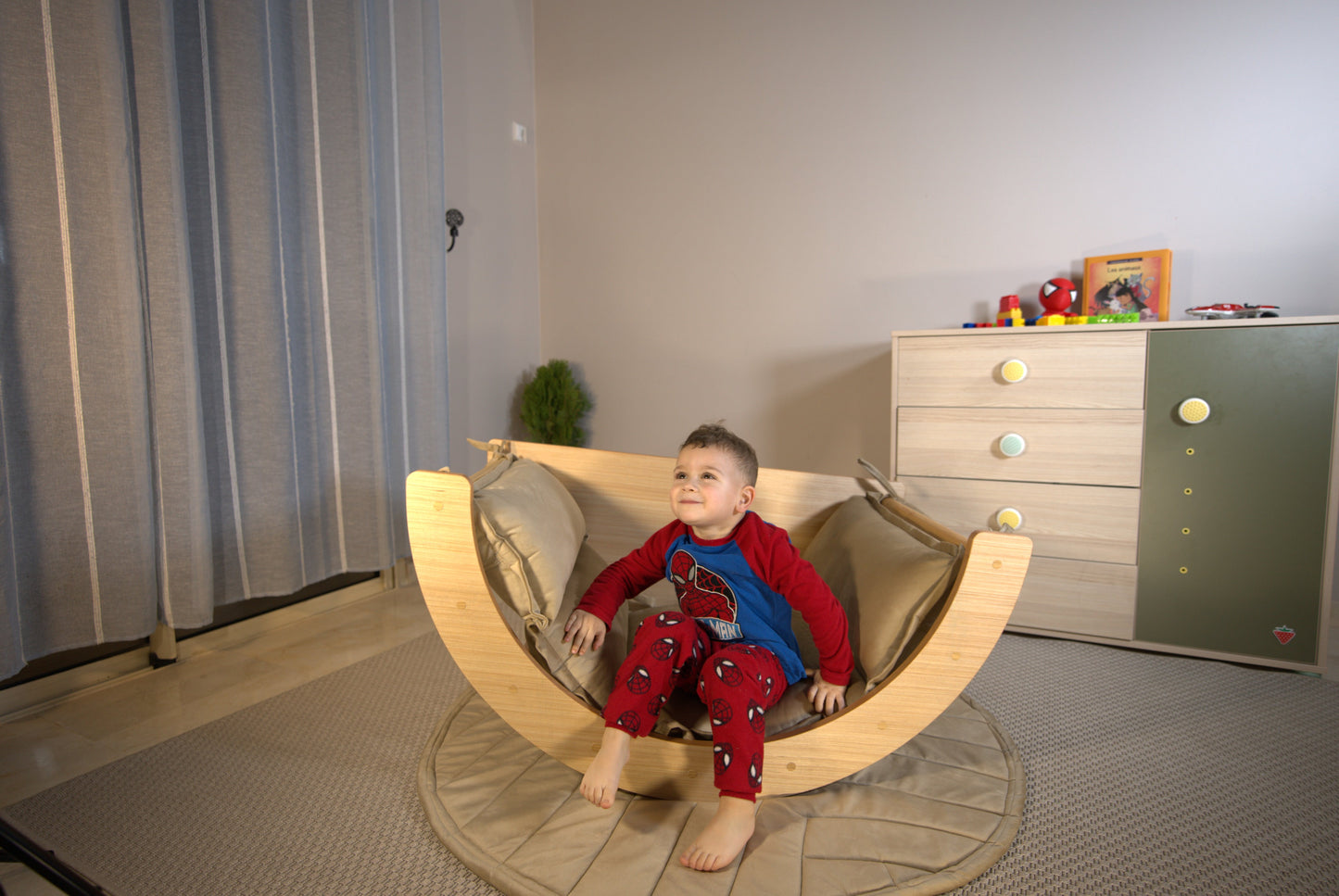 Wooden Rocking Chair for Kids