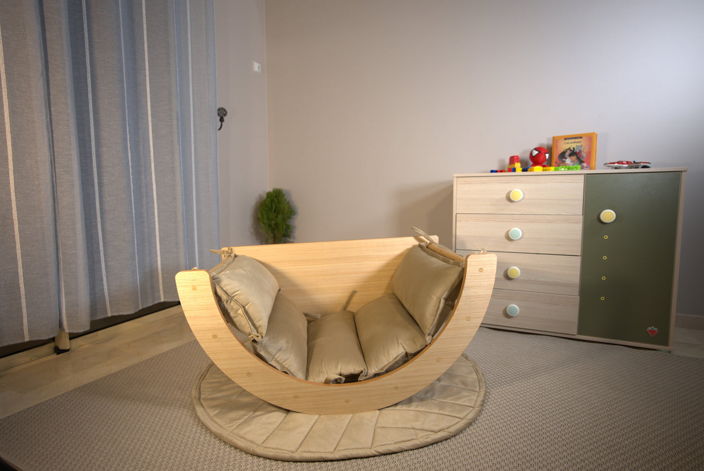 Wooden Rocking Chair for Kids