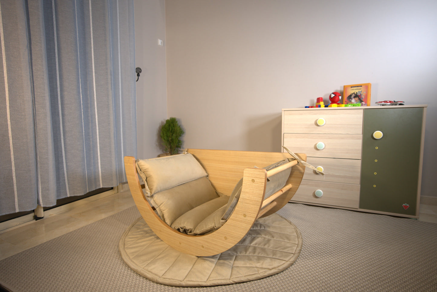 Wooden Rocking Chair for Kids
