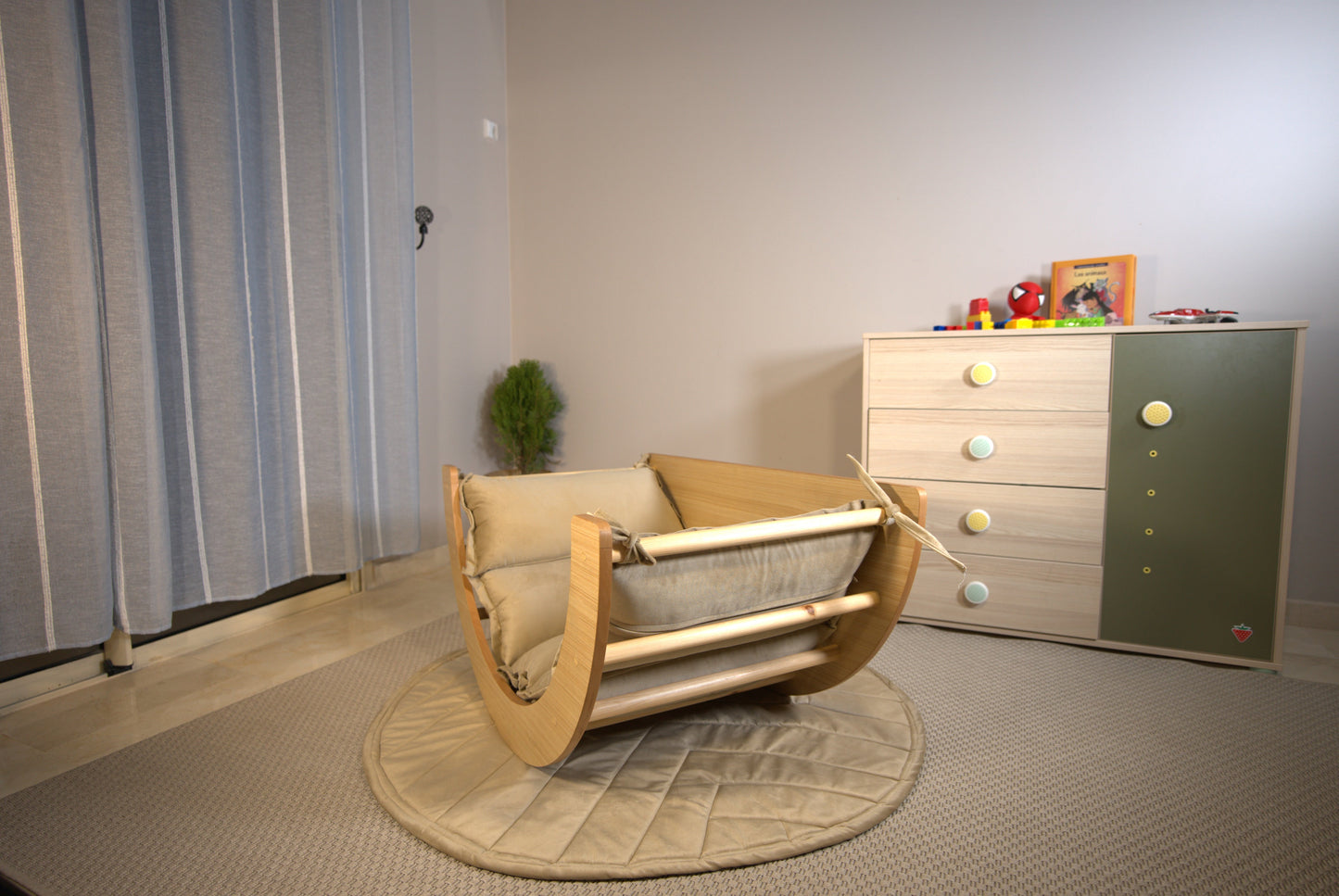 Wooden Rocking Chair for Kids