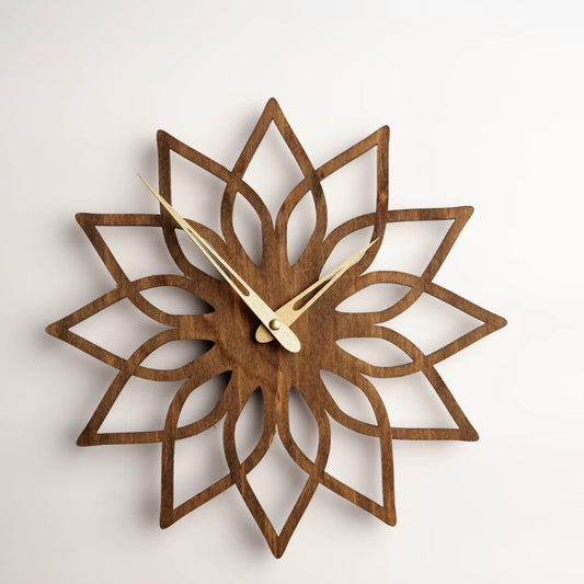 🕒 Horloge murale Zayno – Horloge en bois artisanale