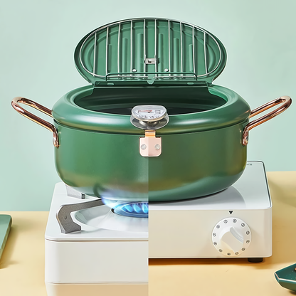 Friteuse en acier inoxydable
