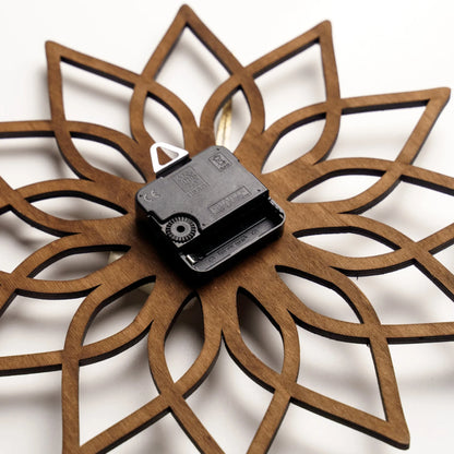 🕒 Horloge murale Zayno – Horloge en bois artisanale