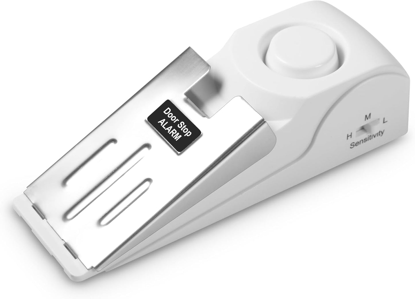 KERUI Door Stop Alarm with 120dB Siren, Portable Door Stopper Security Alarm for Travel, Hotel, Apartment and Home, 3 Levels Sensitivity Door Wedge Alarm (Pack of 1)