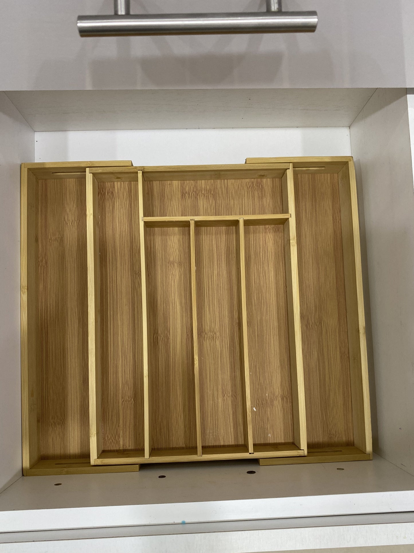 Organisateur de tiroir extensible en bambou