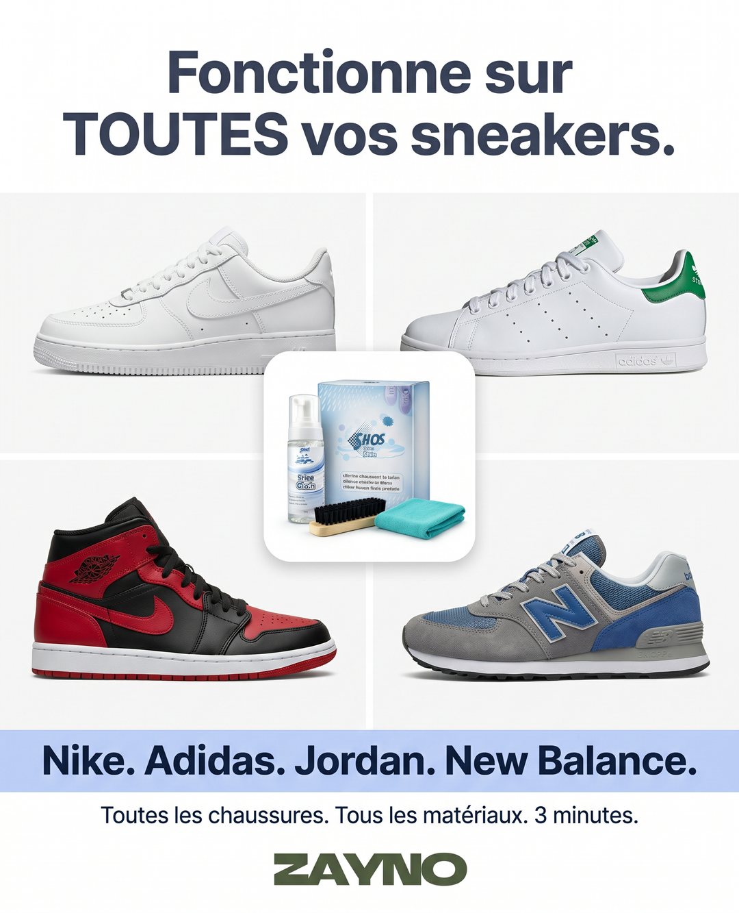 PACK SHOS CLEAN -ZAYNO